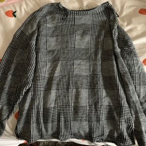 Plaid Zara Sweater
